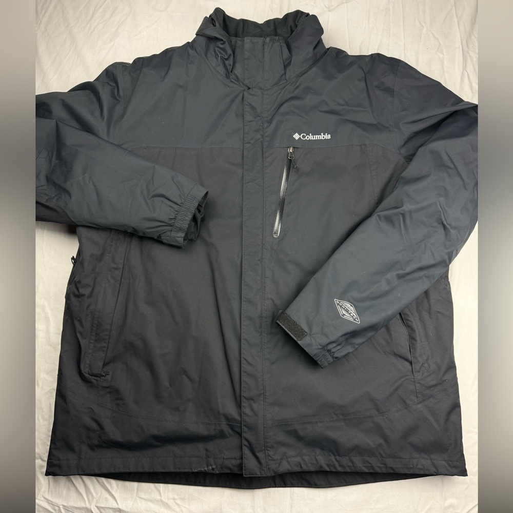 Columbia men’s Insulated Interchange Jacket 3-in-1 waterproof full zip